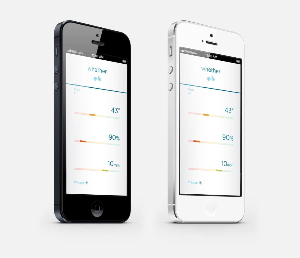 Whether weather app - image 3 - student project