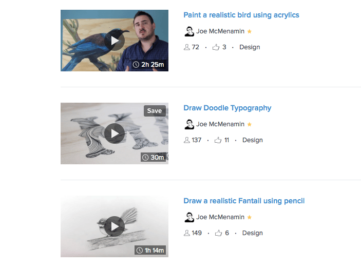 My Skillshare Art courses - image 1 - student project