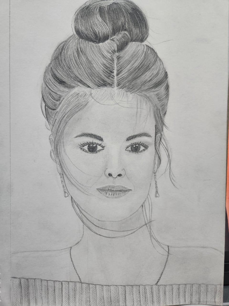 Hair with Graphite Pencils - image 1 - student project
