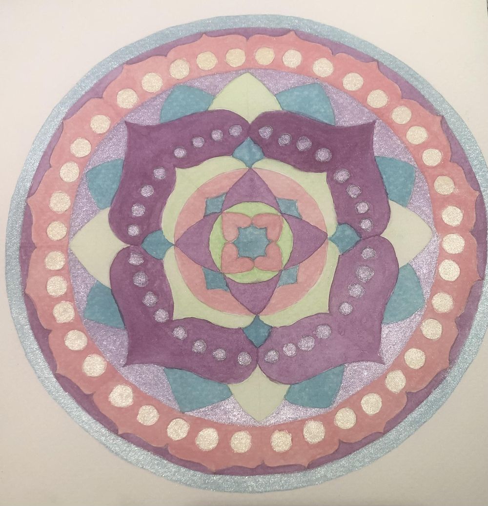 Mindful Mandala Art Therapy - image 2 - student project