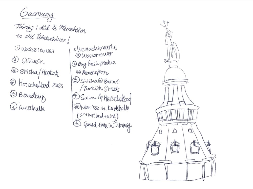 WIP// Germany: Things I did in Mannheim to kill winter blues - image 2 - student project