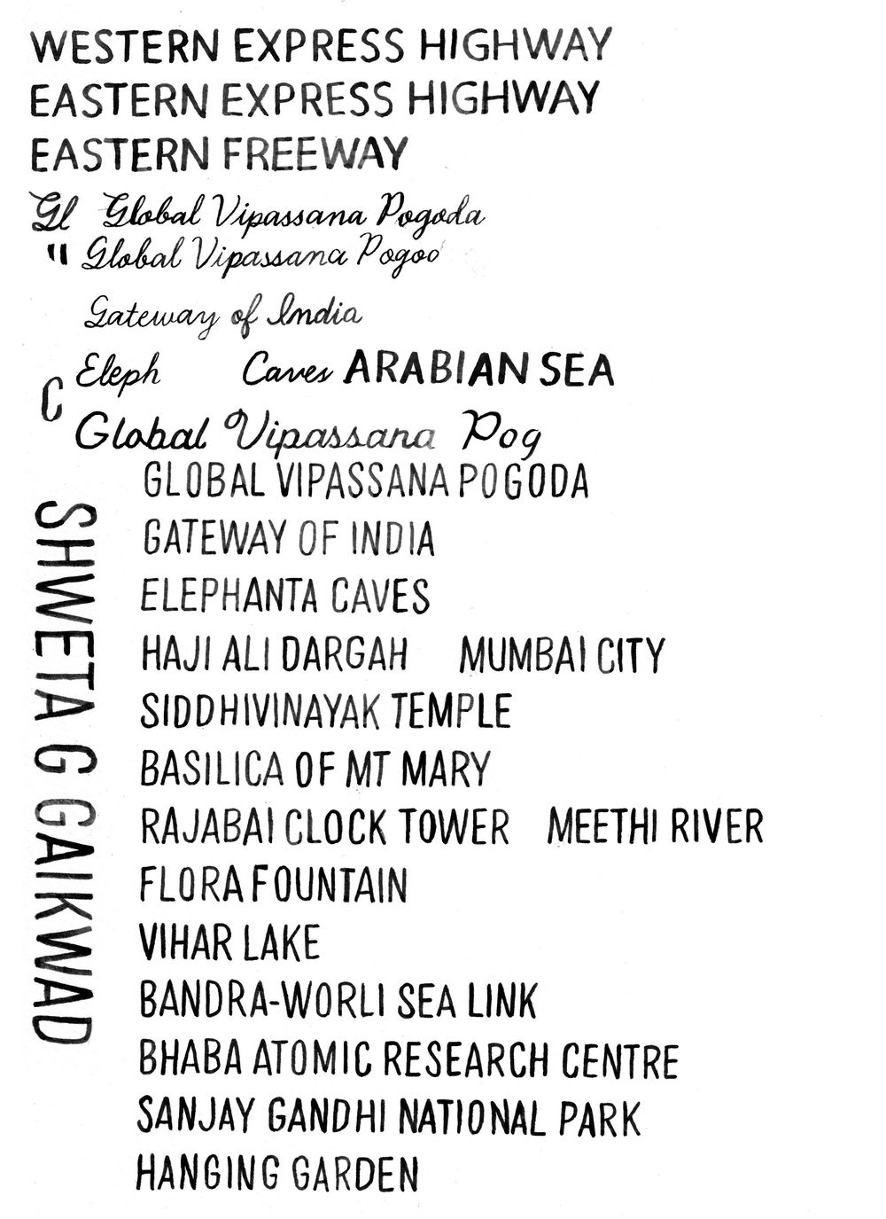 Inky Maps - Mumbai City - image 1 - student project