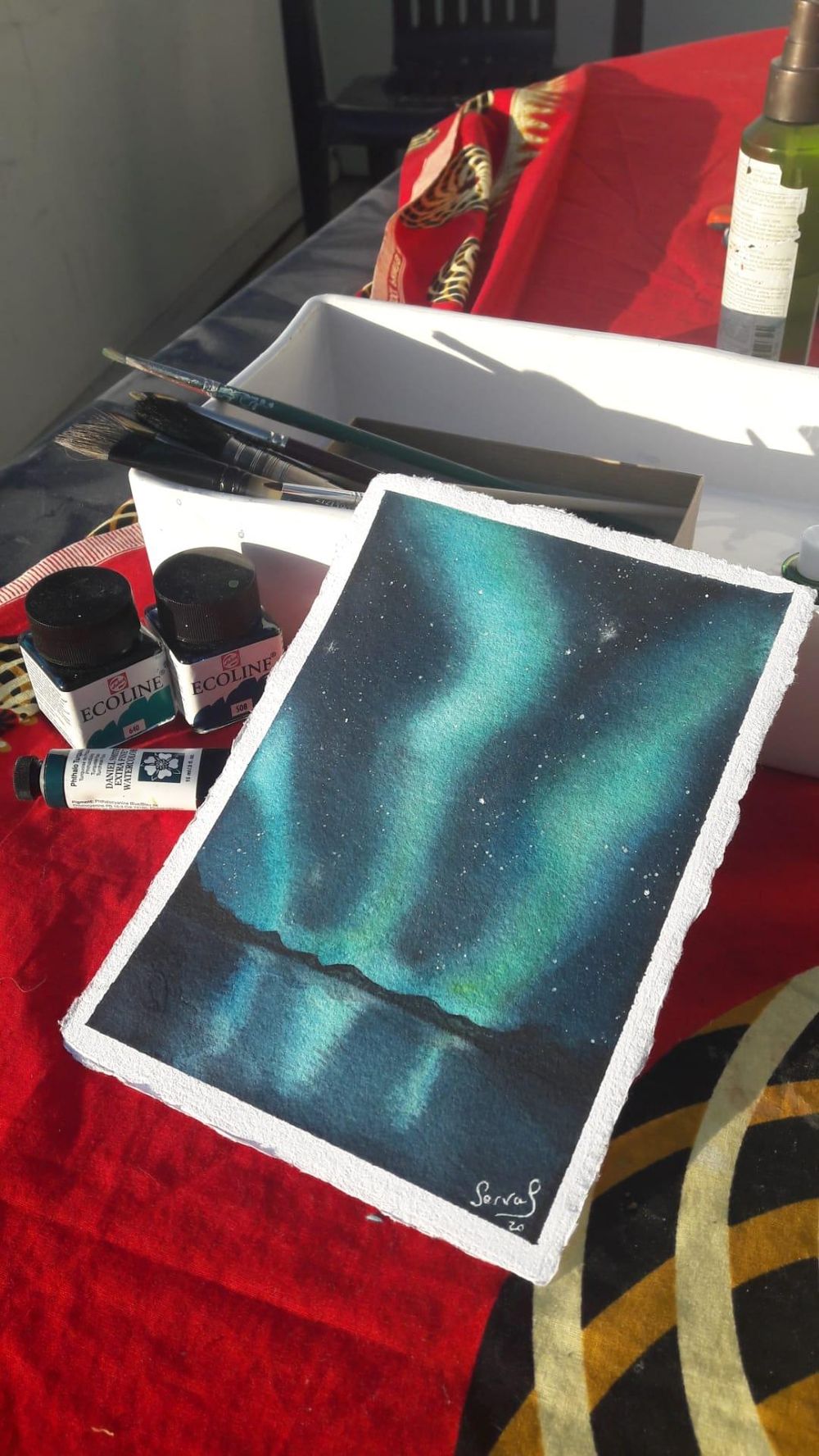 Aurora Borealis - image 2 - student project