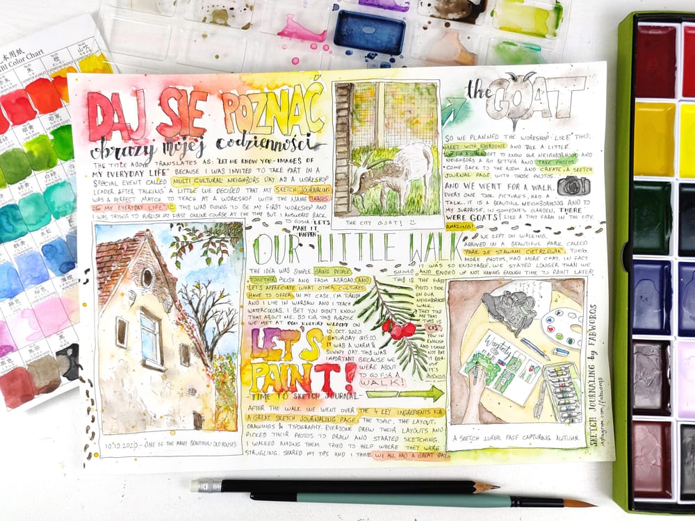 Sketch Journal Workshop - image 10 - student project