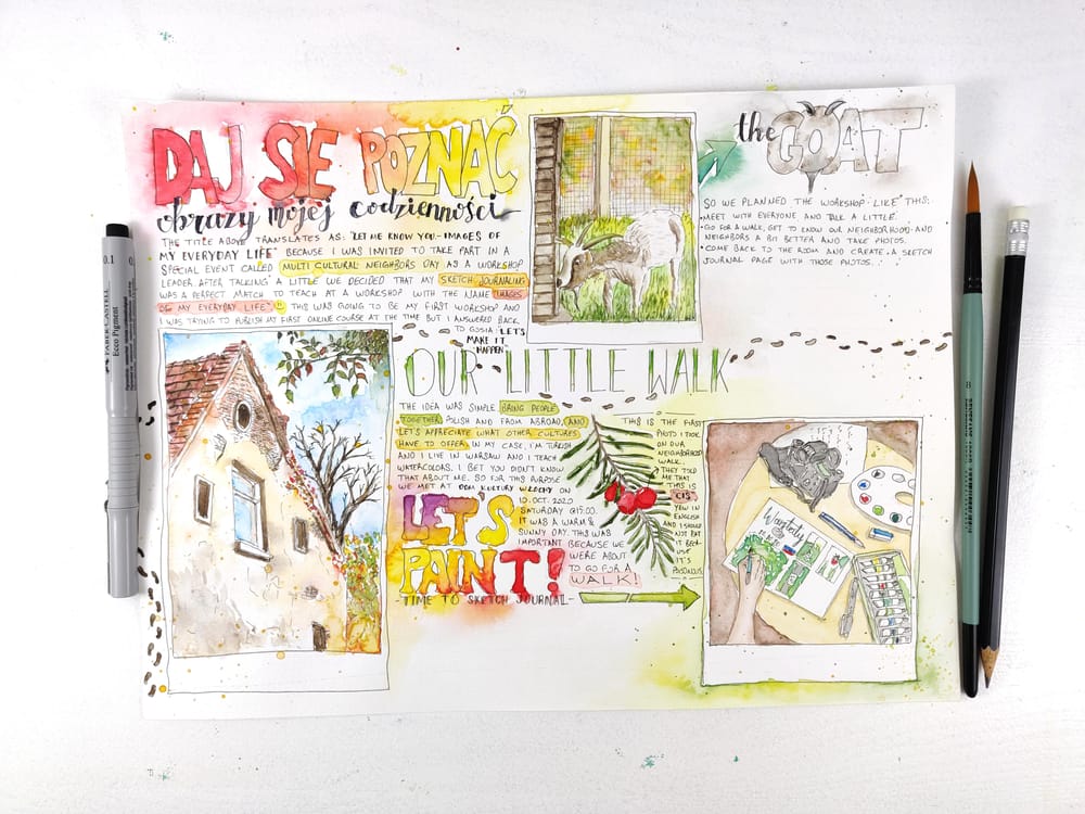 Sketch Journal Workshop - image 9 - student project
