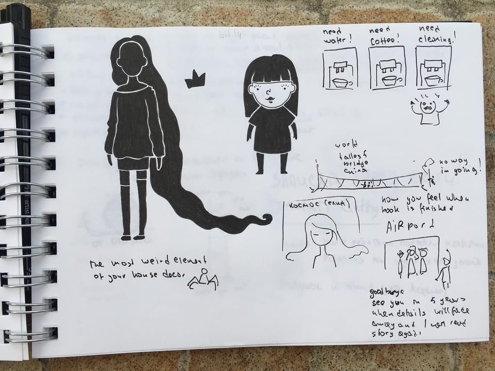 Love, love, love thumbnail sketching! - image 2 - student project