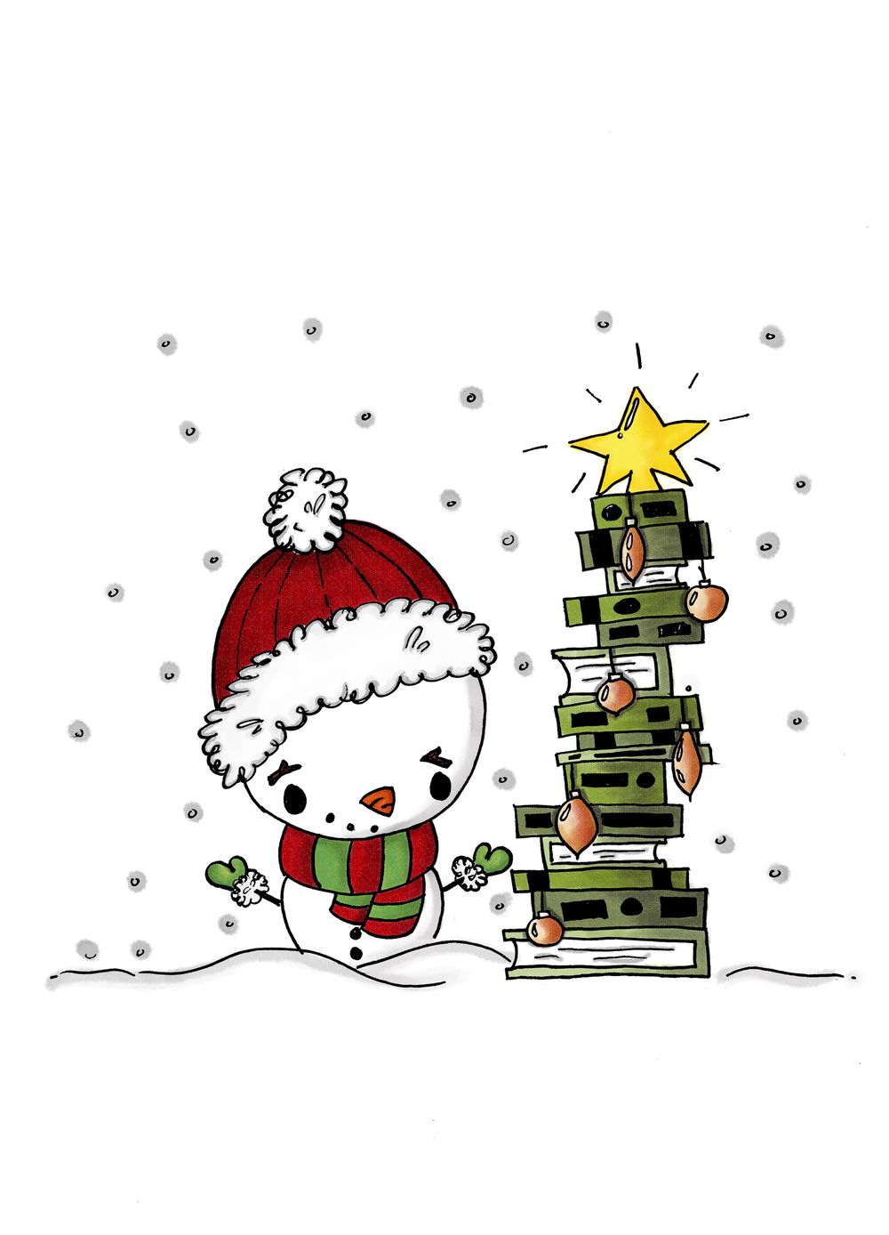 Merry Bookmas! - image 2 - student project