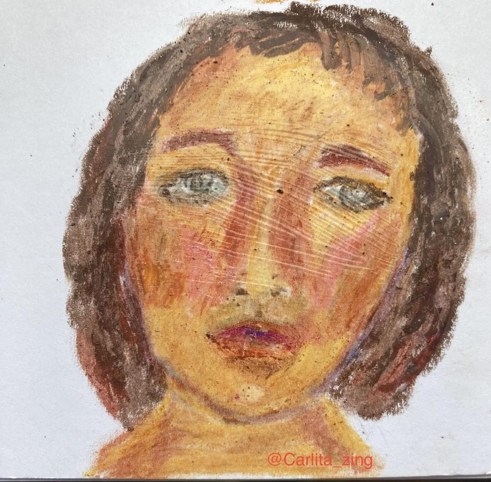 Pastel portraits - image 1 - student project