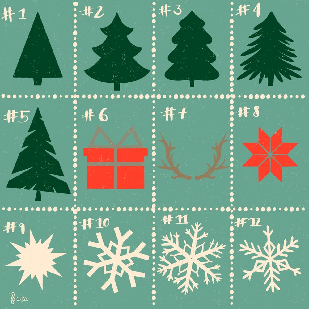 Holiday Stamps - image 1 - student project