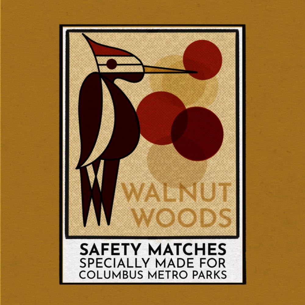 Woodsy Woodpecker Matchbook - image 2 - student project