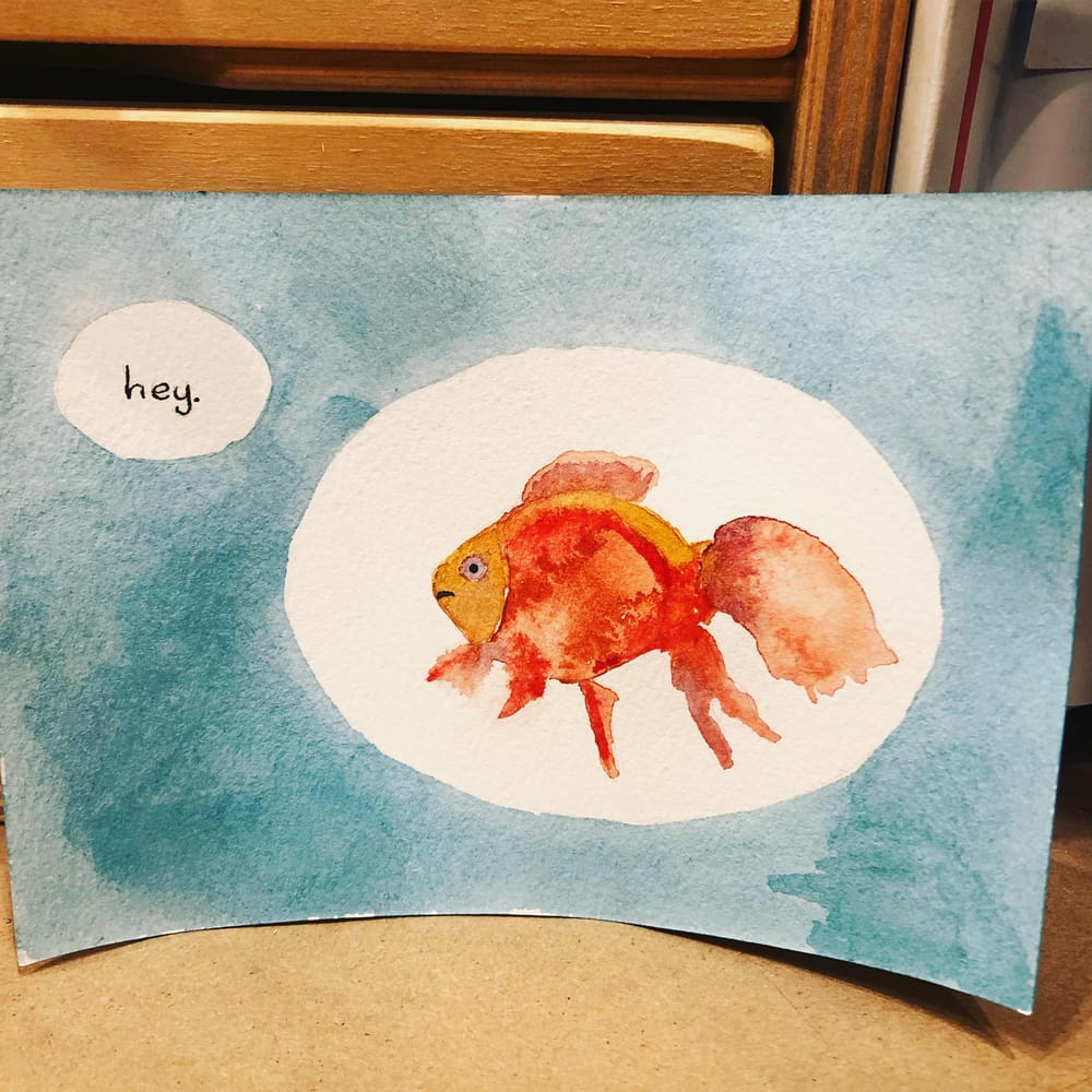 100 Days of Postcards - image 2 - student project