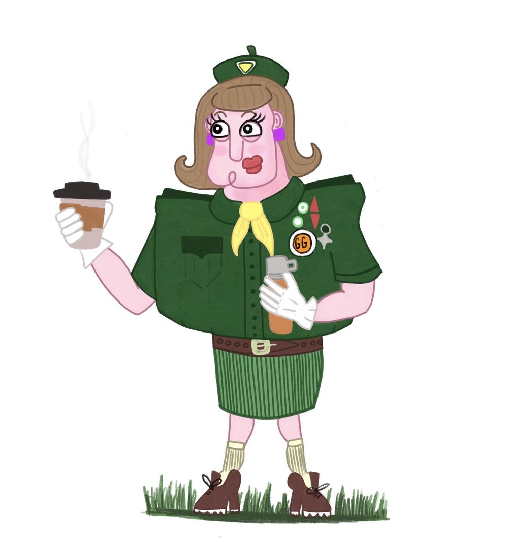 Girl Scout Leader, Coffee Enthusiast - image 1 - student project