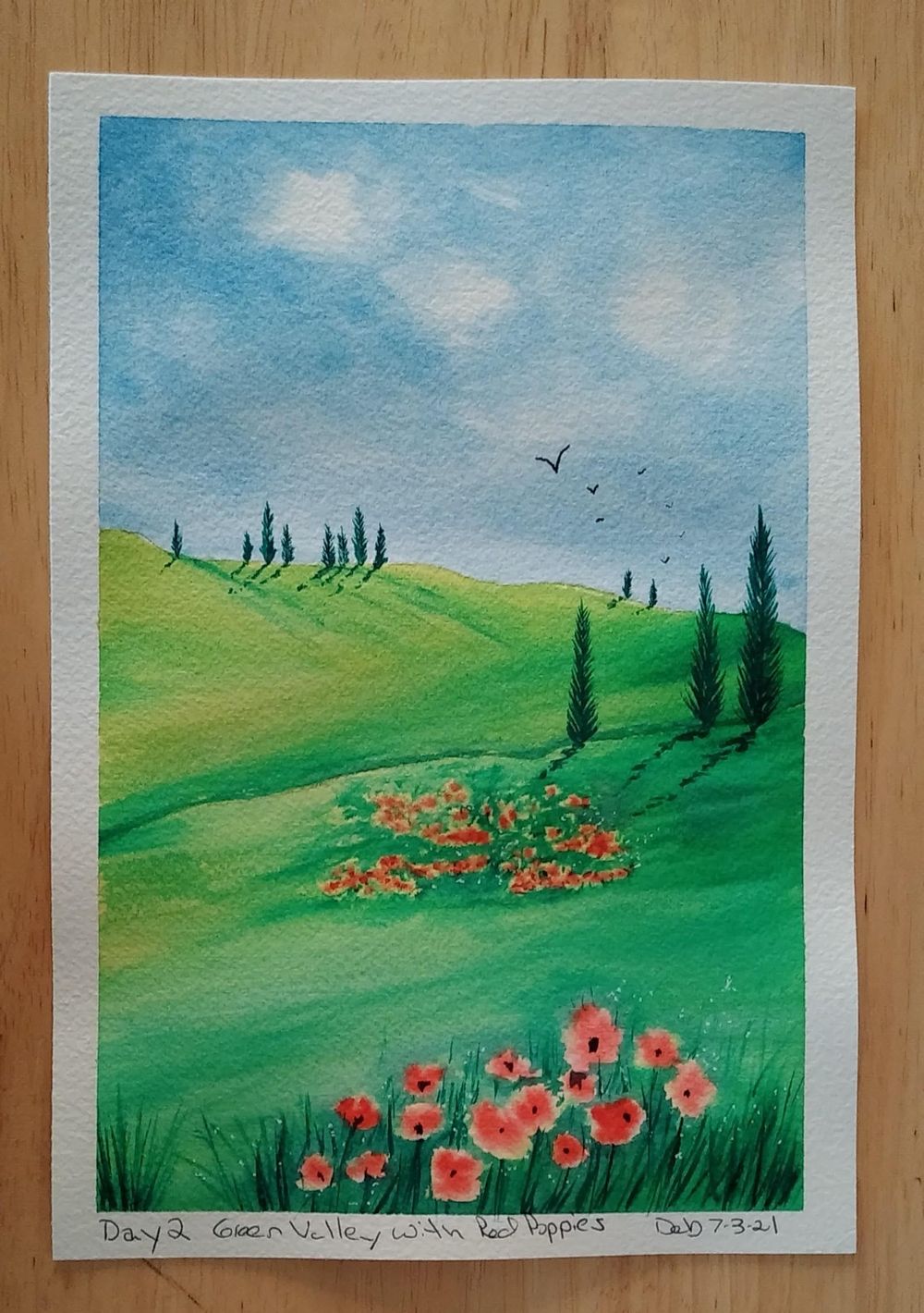 Painting by the Seasons- Winter Completed - image 1 - student project