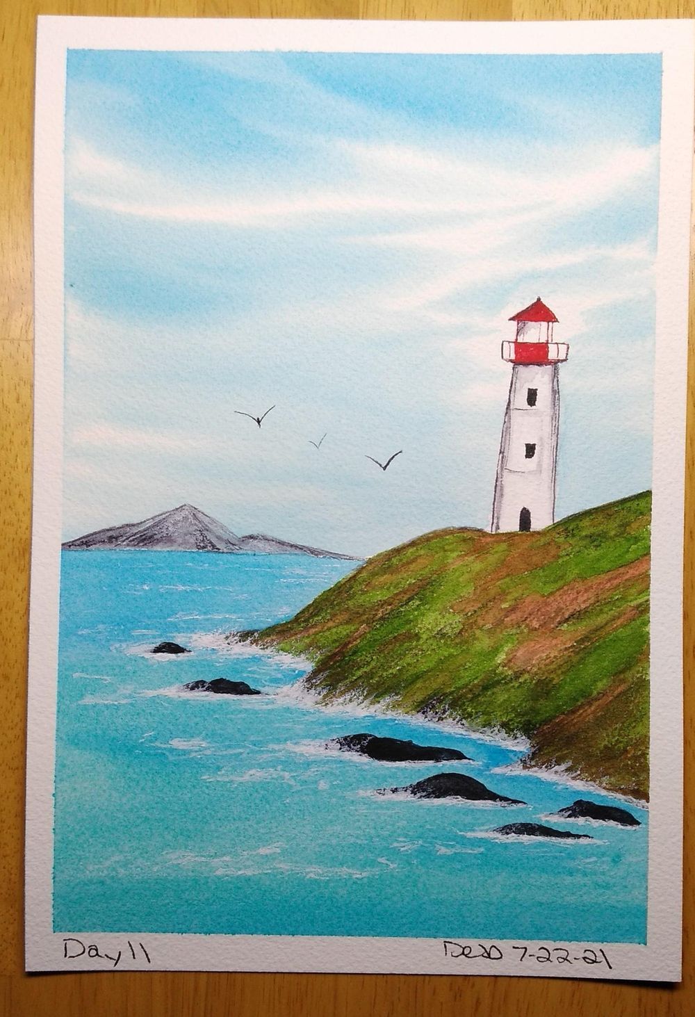 Painting by the Seasons- Winter Completed - image 8 - student project
