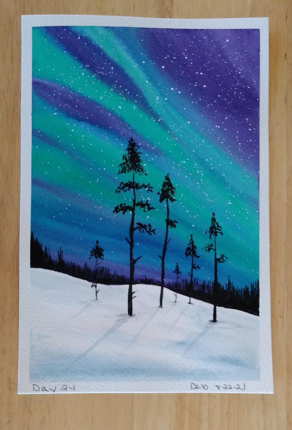 Painting by the Seasons- Winter Completed - image 21 - student project