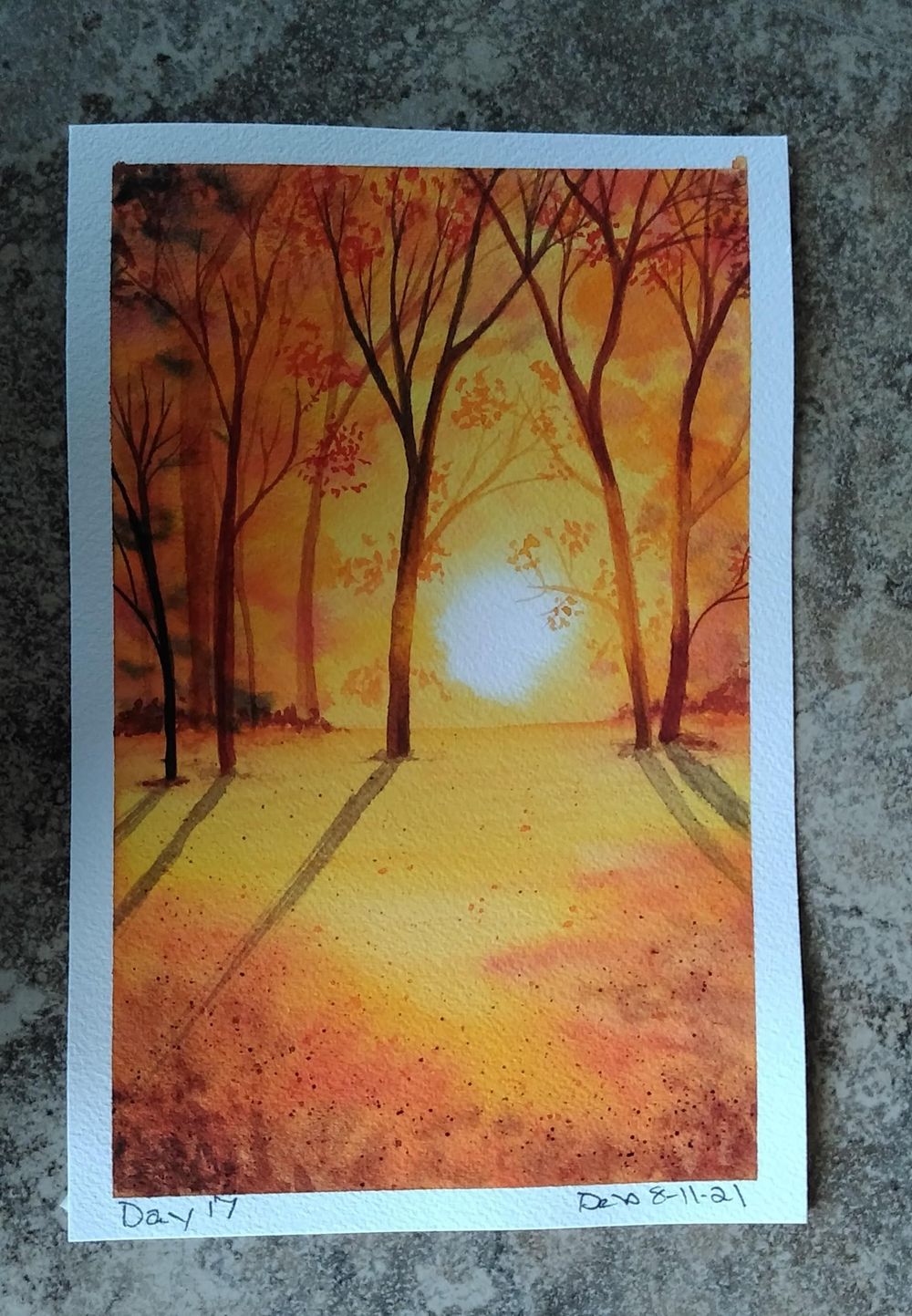 Painting by the Seasons- Winter Completed - image 14 - student project