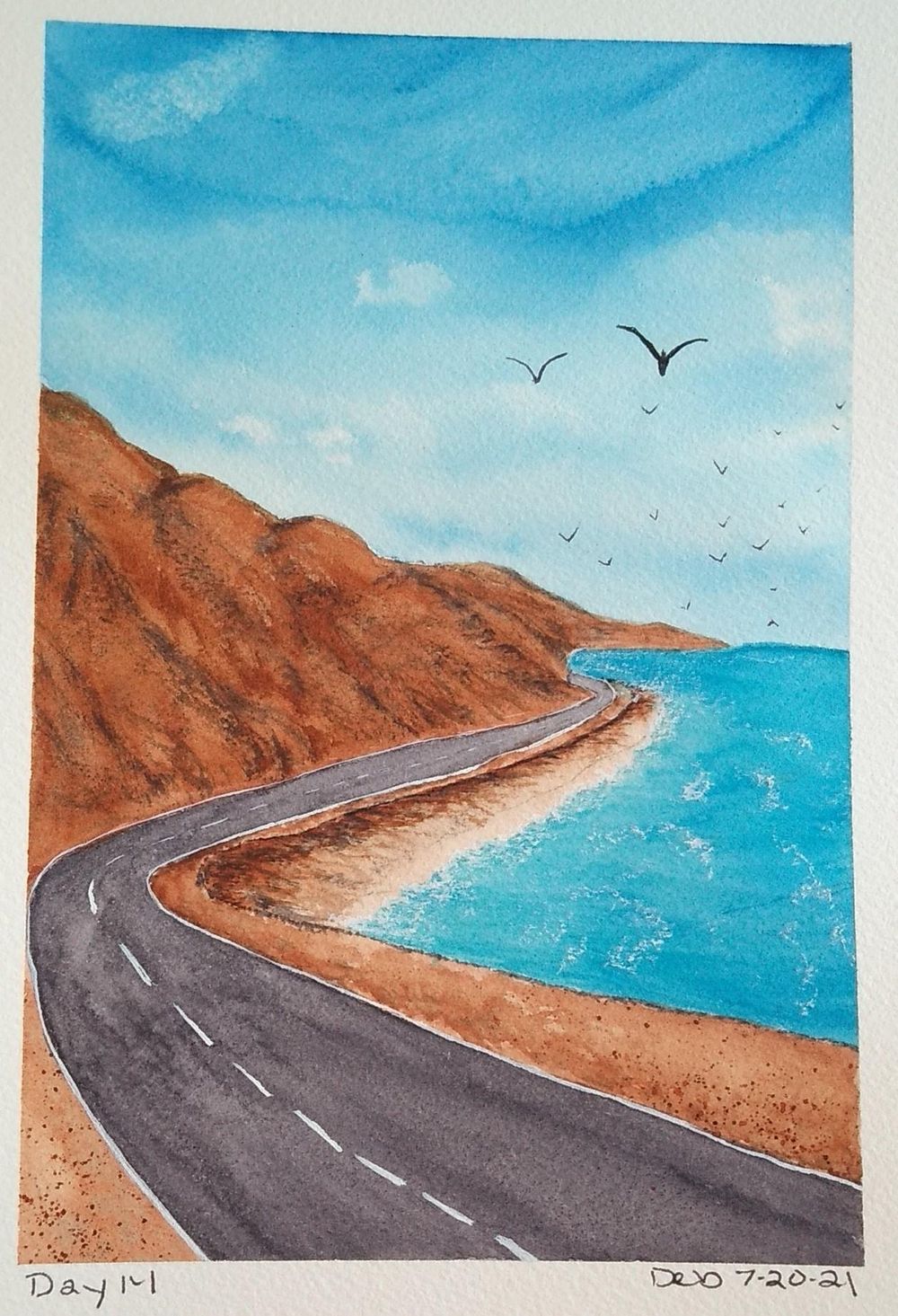 Painting by the Seasons- Winter Completed - image 11 - student project