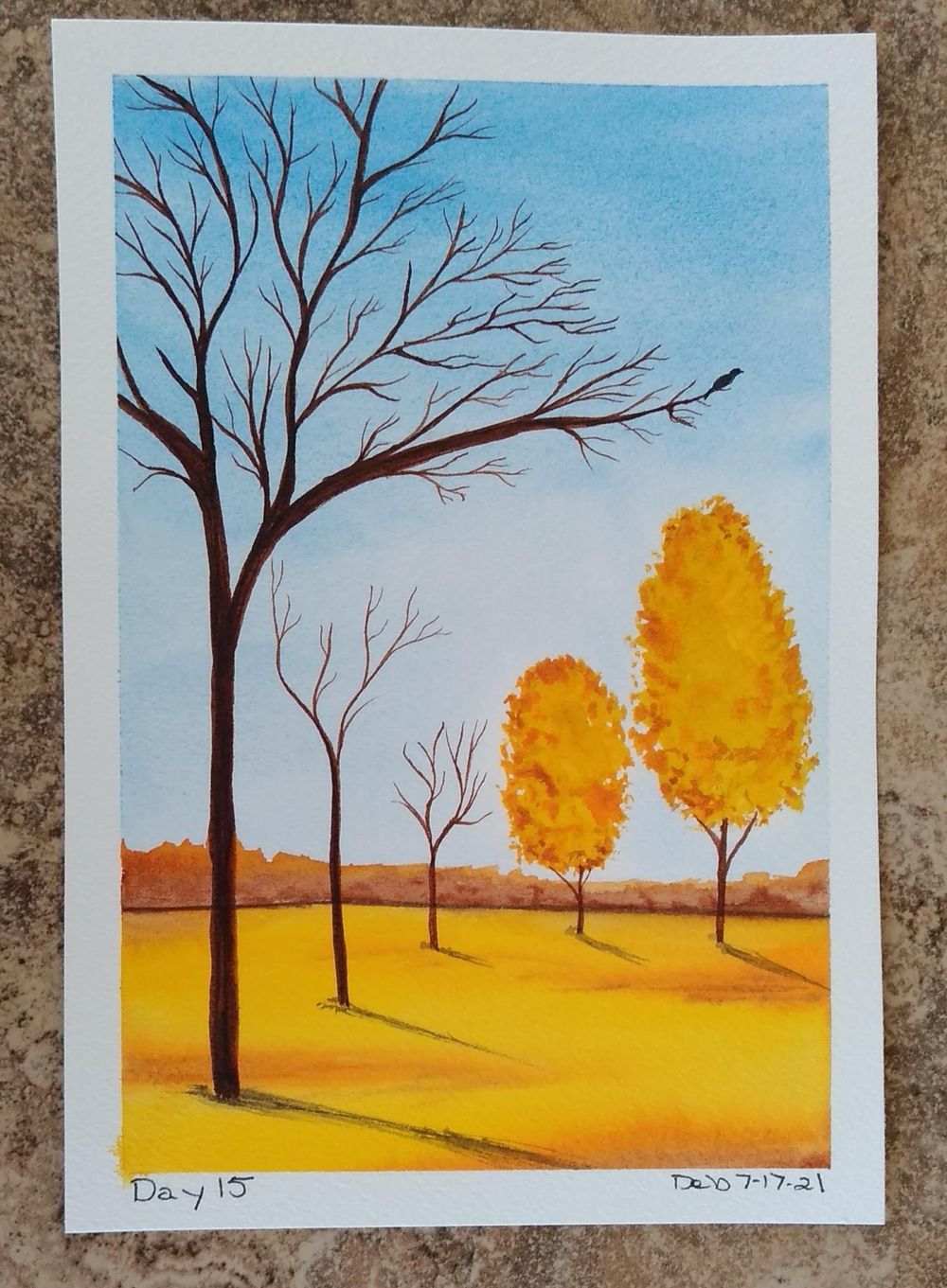 Painting by the Seasons- Winter Completed - image 12 - student project