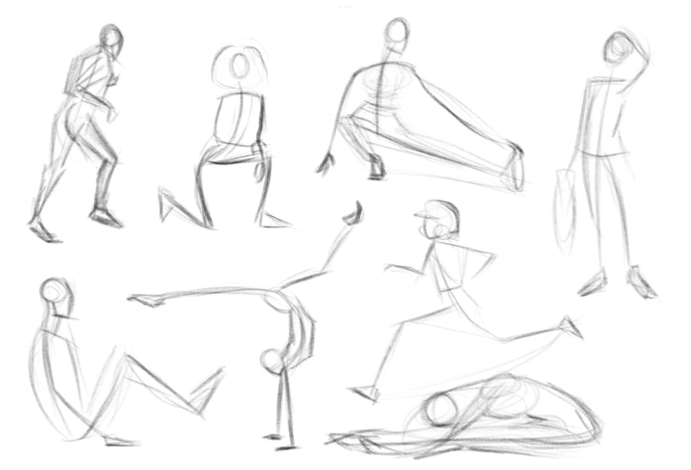 Joely H - Gesture Practice - image 3 - student project