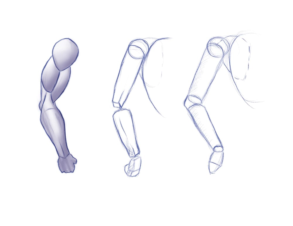 Joely H - arm drawing practice - image 2 - student project