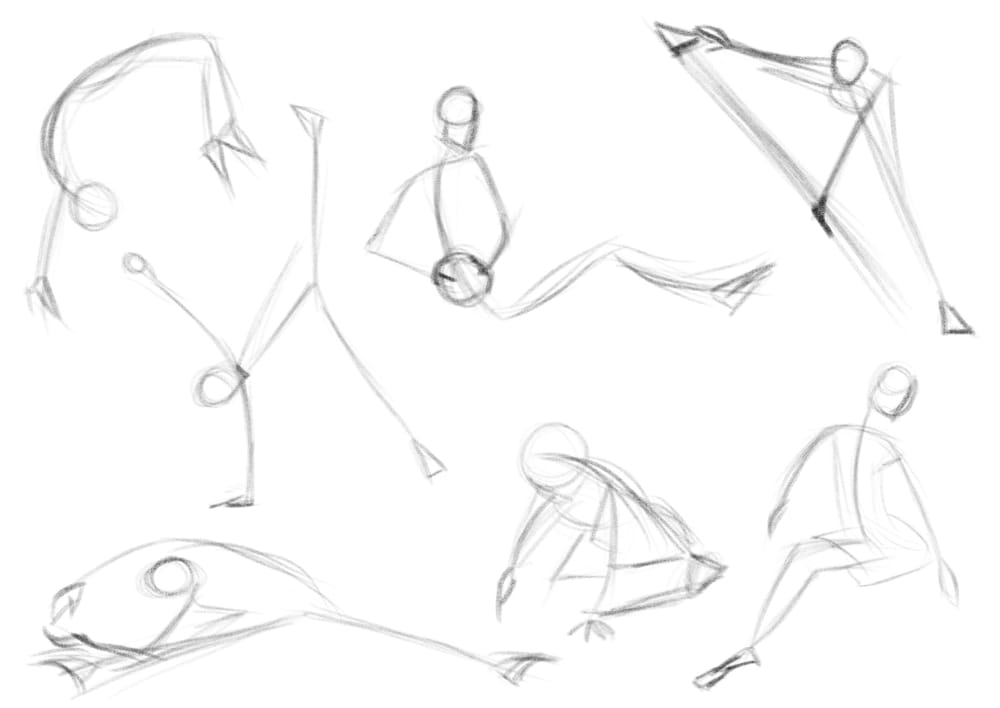 Joely H - Gesture Practice - image 2 - student project