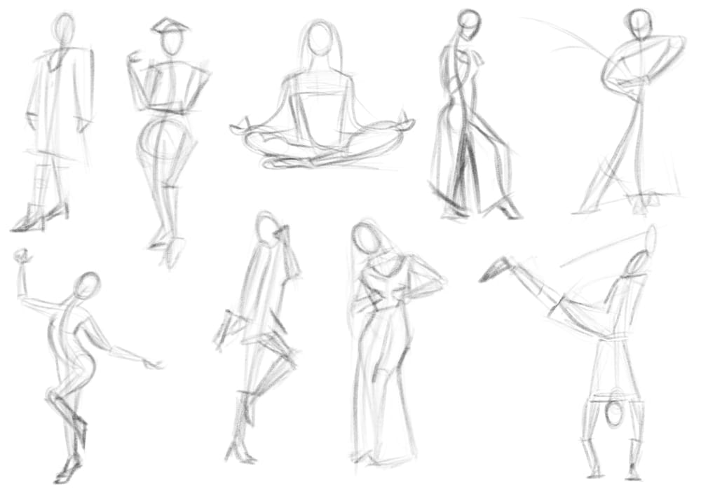 Joely H - Gesture Practice - image 5 - student project
