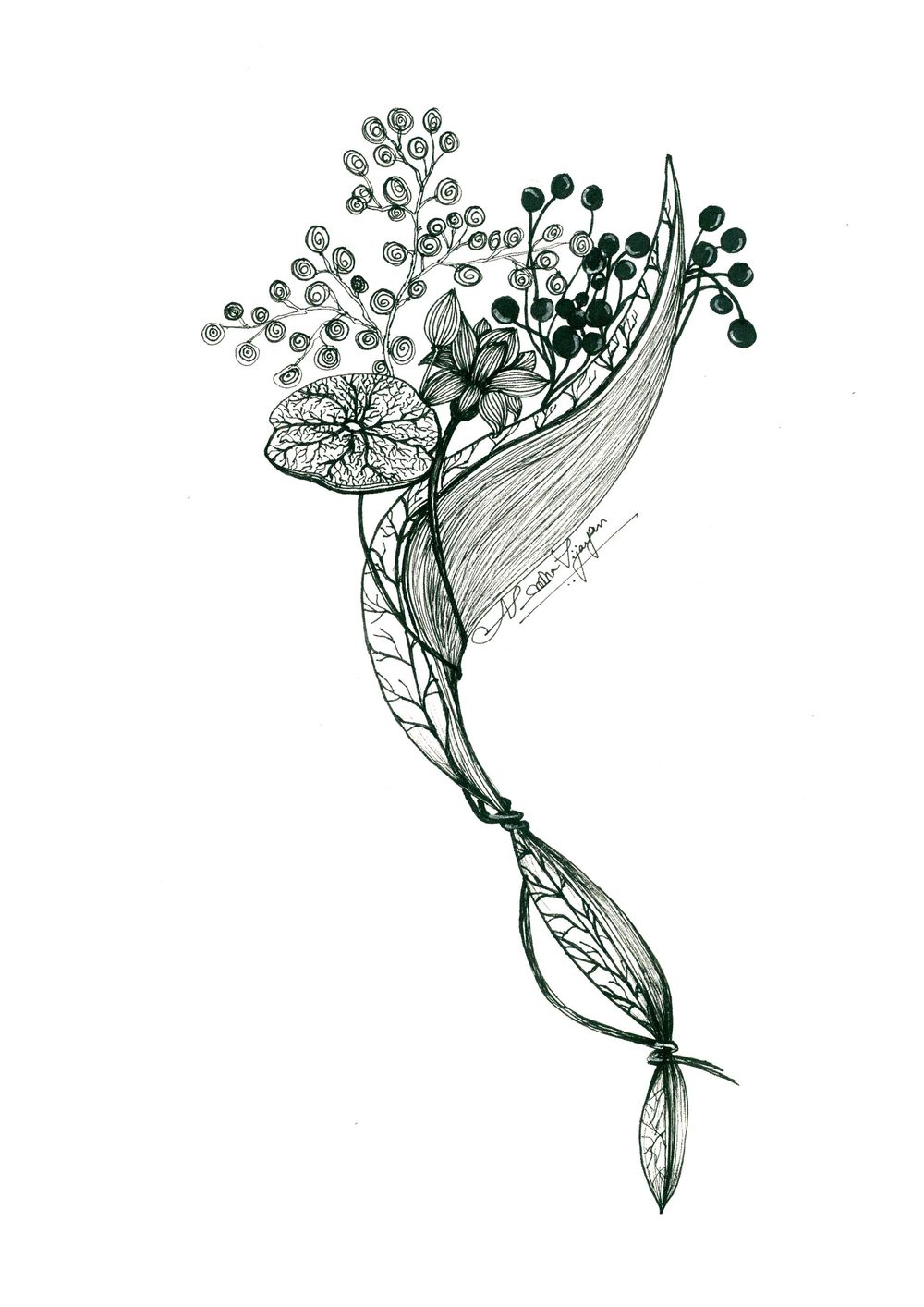 Lotus, Leaves and imagination - image 1 - student project