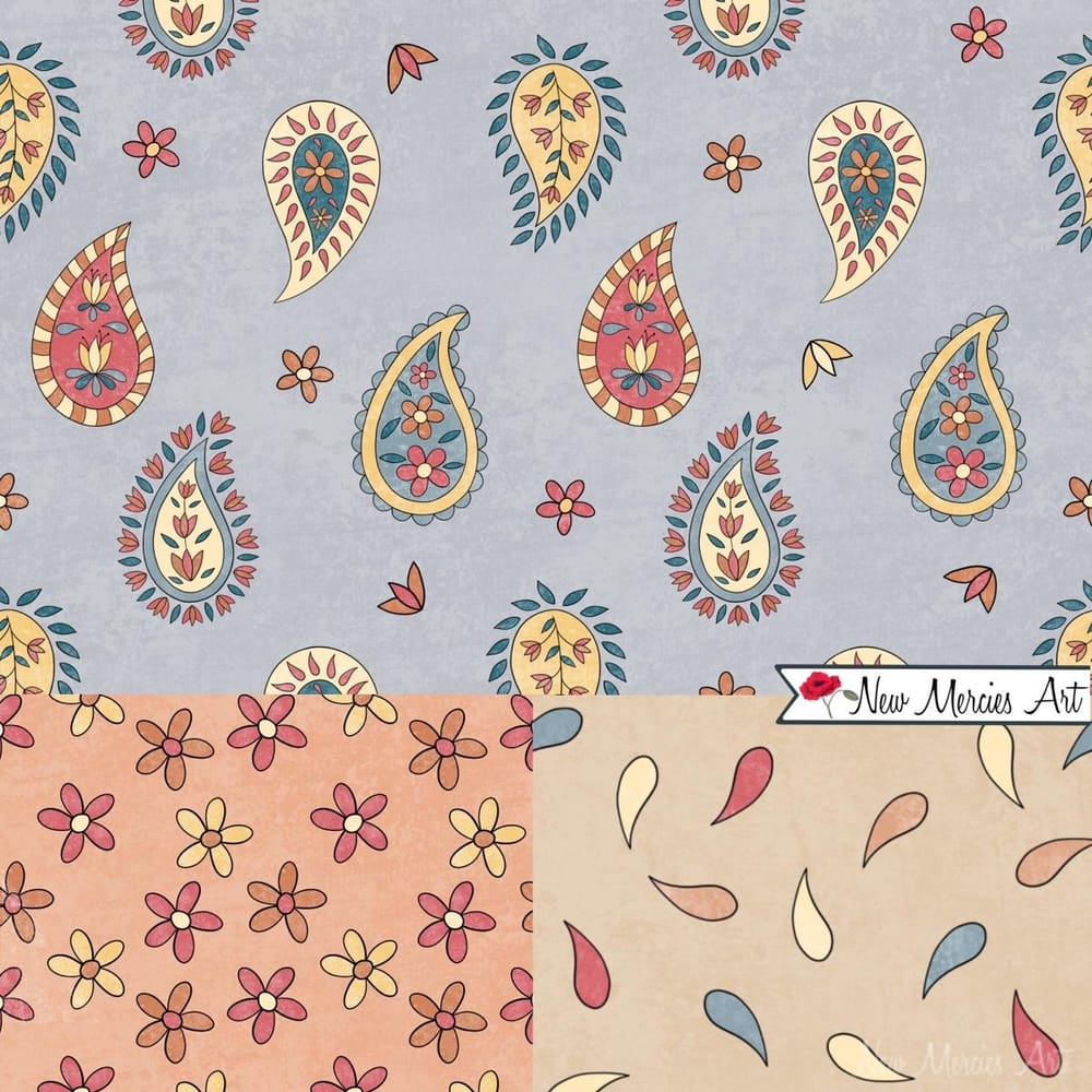 Rachel’s Paisley Patterns - image 3 - student project