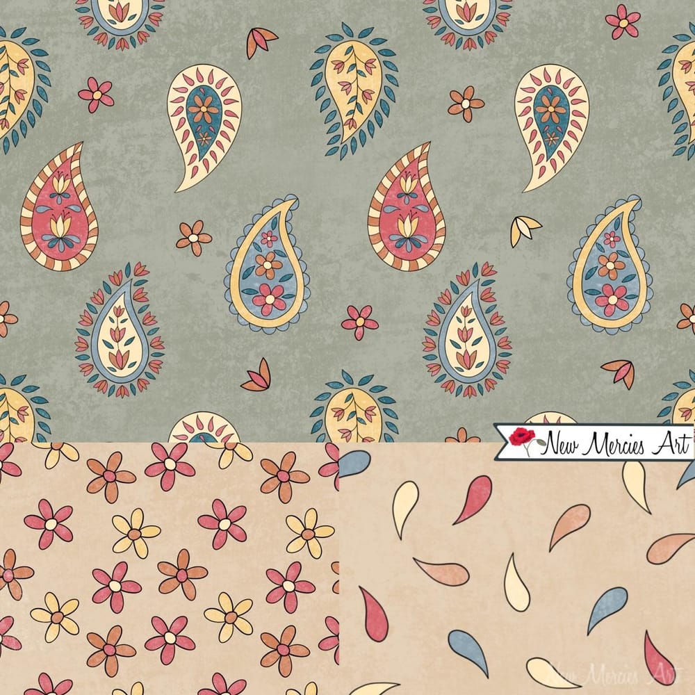 Rachel’s Paisley Patterns - image 2 - student project