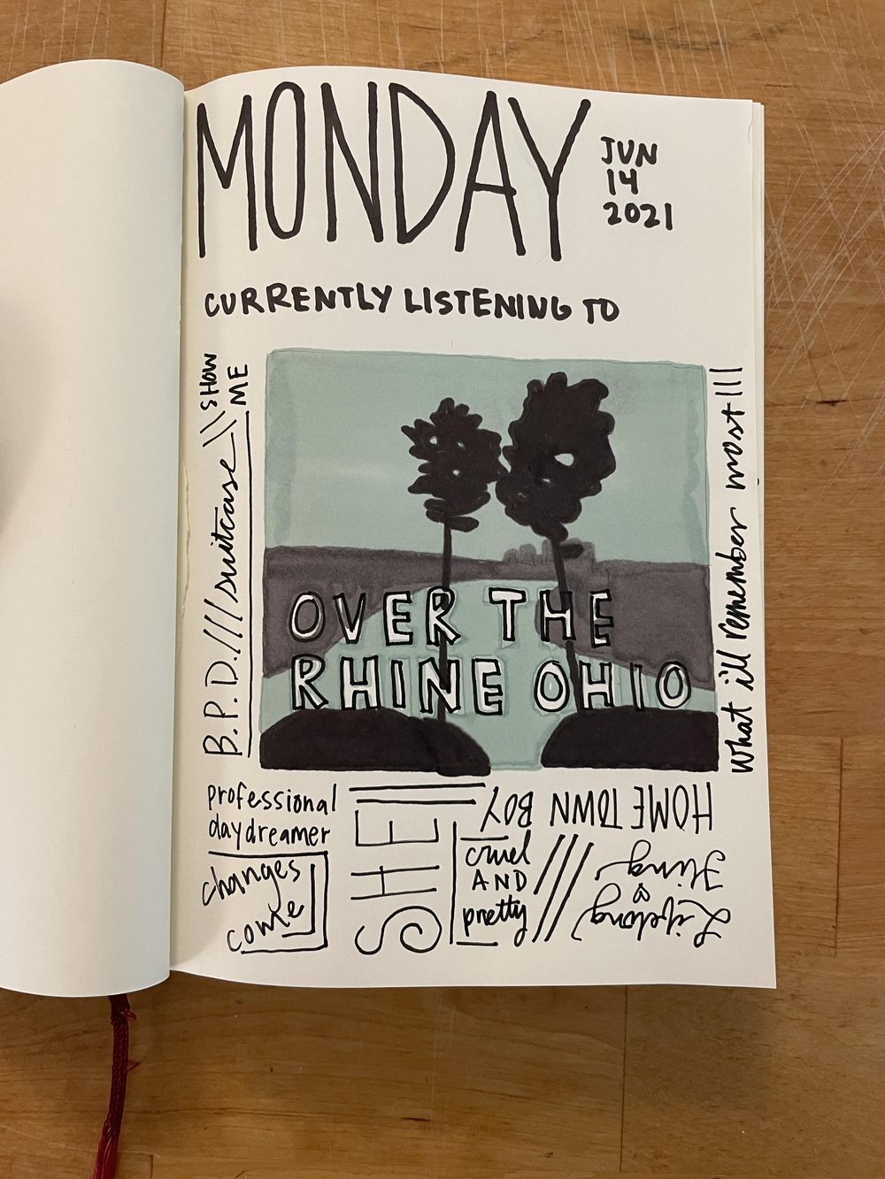 emily b - 14 days of journaling - image 1 - student project