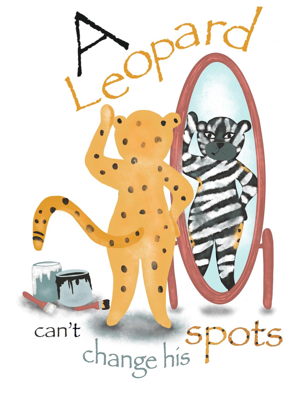 Lisa Mellows- A Leopard can't change his spots - image 1 - student project