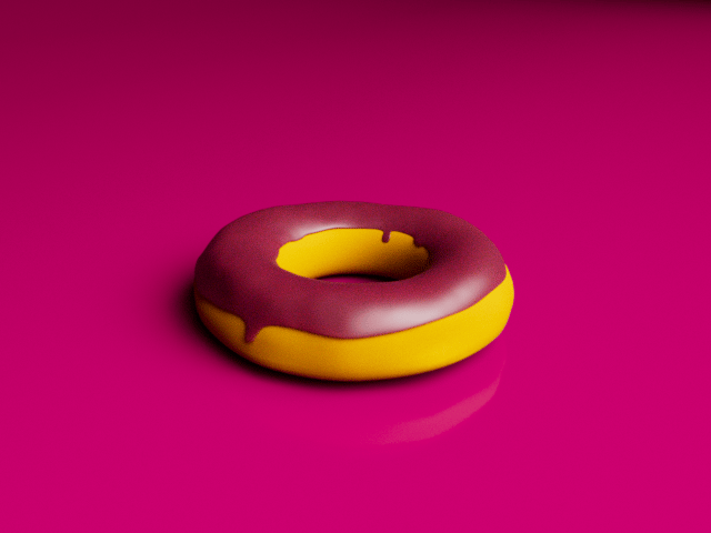 Donut_Render - image 1 - student project