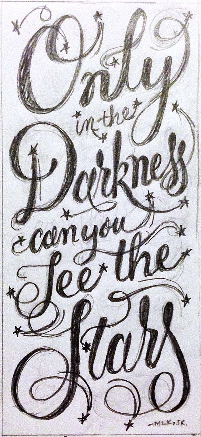 Lettering Mural - image 6 - student project