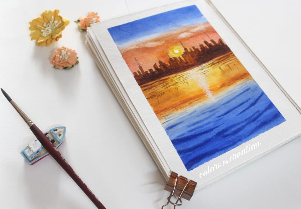 Sunset sky - image 12 - student project