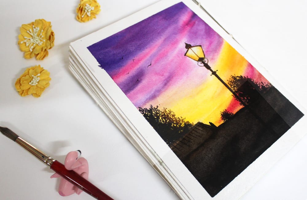 Sunset sky - image 20 - student project