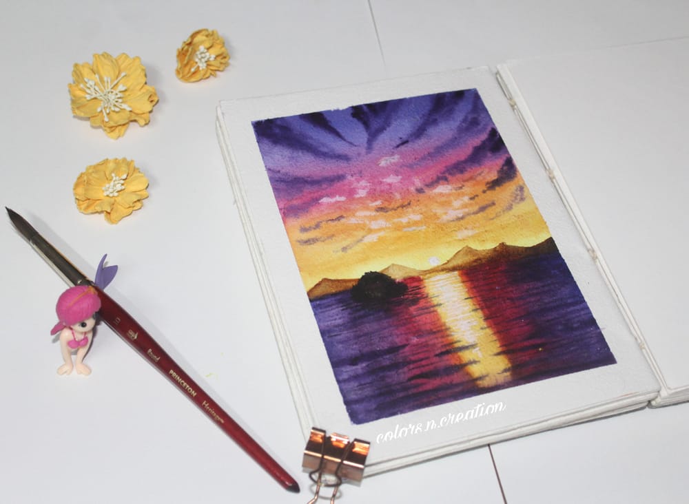 Sunset sky - image 5 - student project