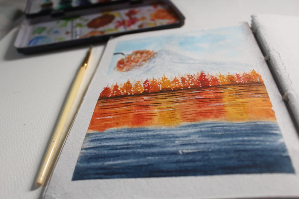 Autumn landscape - image 1 - student project
