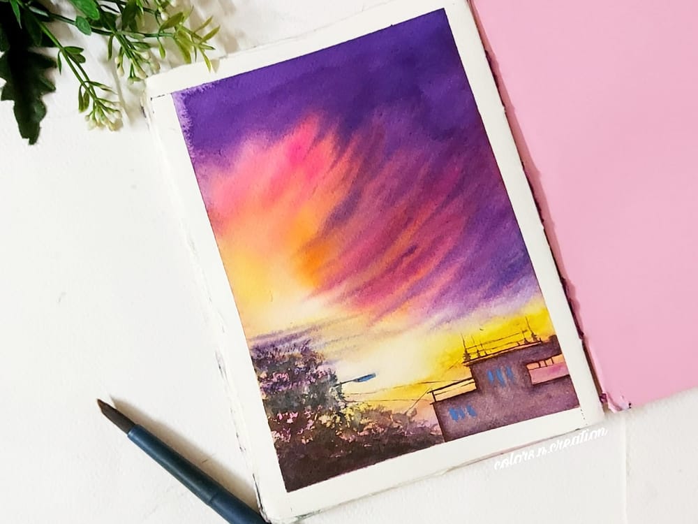 Vibrant sky - image 2 - student project