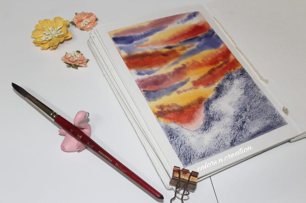 Sunset sky - image 6 - student project