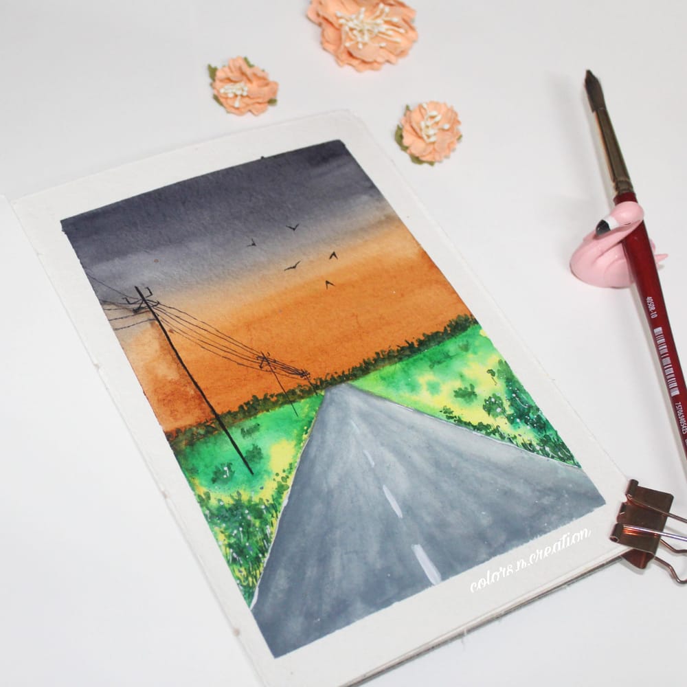 Sunset sky - image 14 - student project