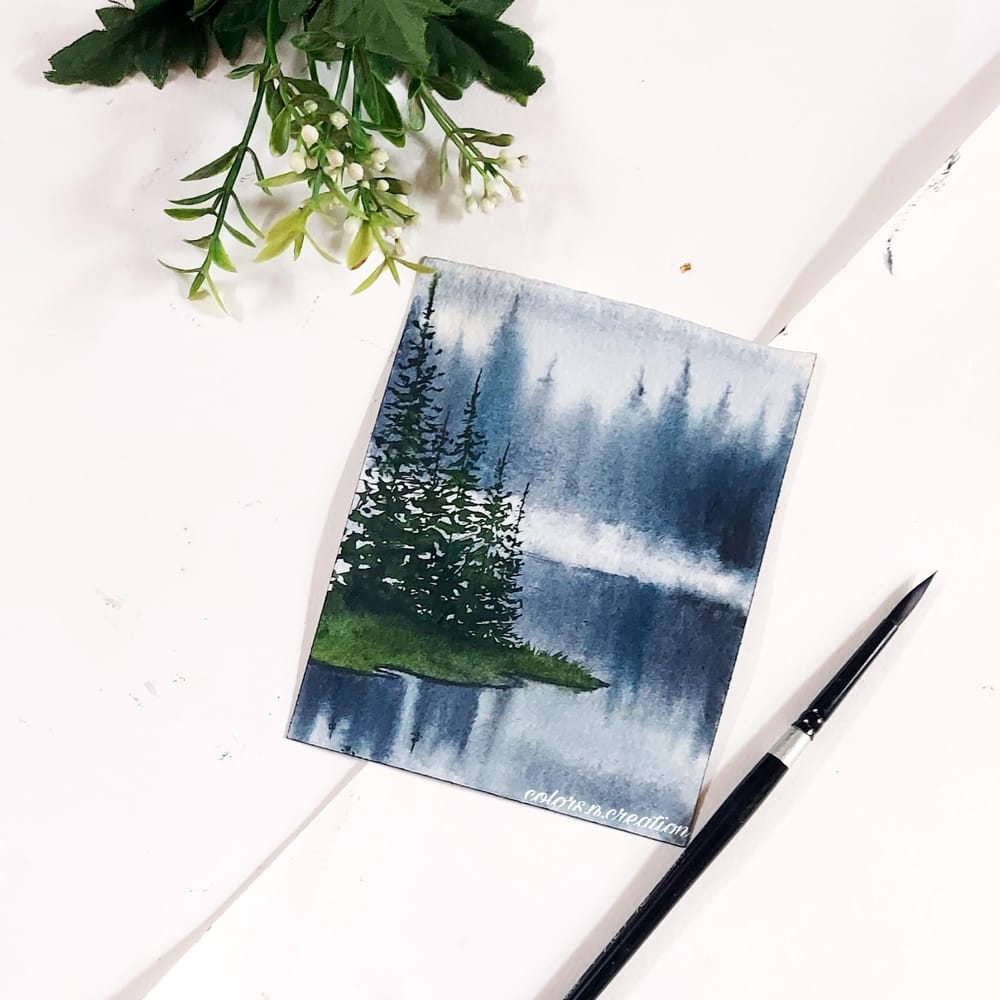 Misty pines - image 3 - student project