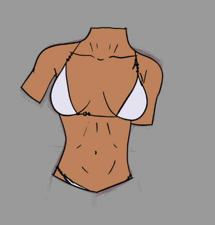 Female Torso Practice - image 5 - student project