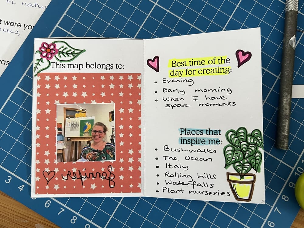 My Creativity Flow Map - image 1 - student project