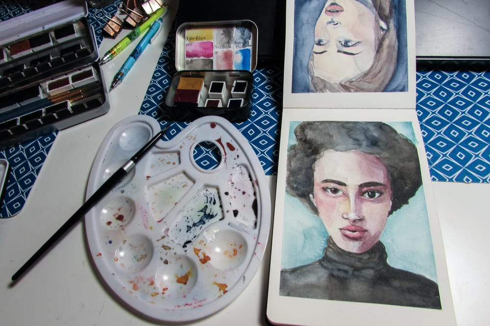 Watercolor Portrait | Skillshare Student Project