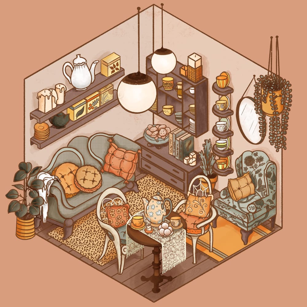 Cozy Tea Shop - image 9 - student project