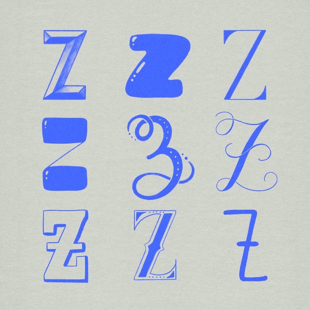 Lettering Style Variations (WIP) - image 26 - student project