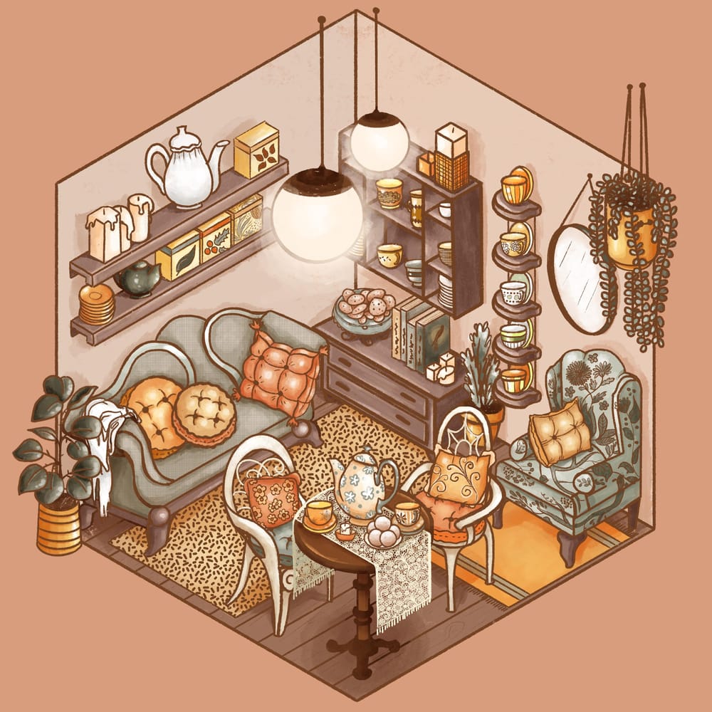 Cozy Tea Shop - image 2 - student project