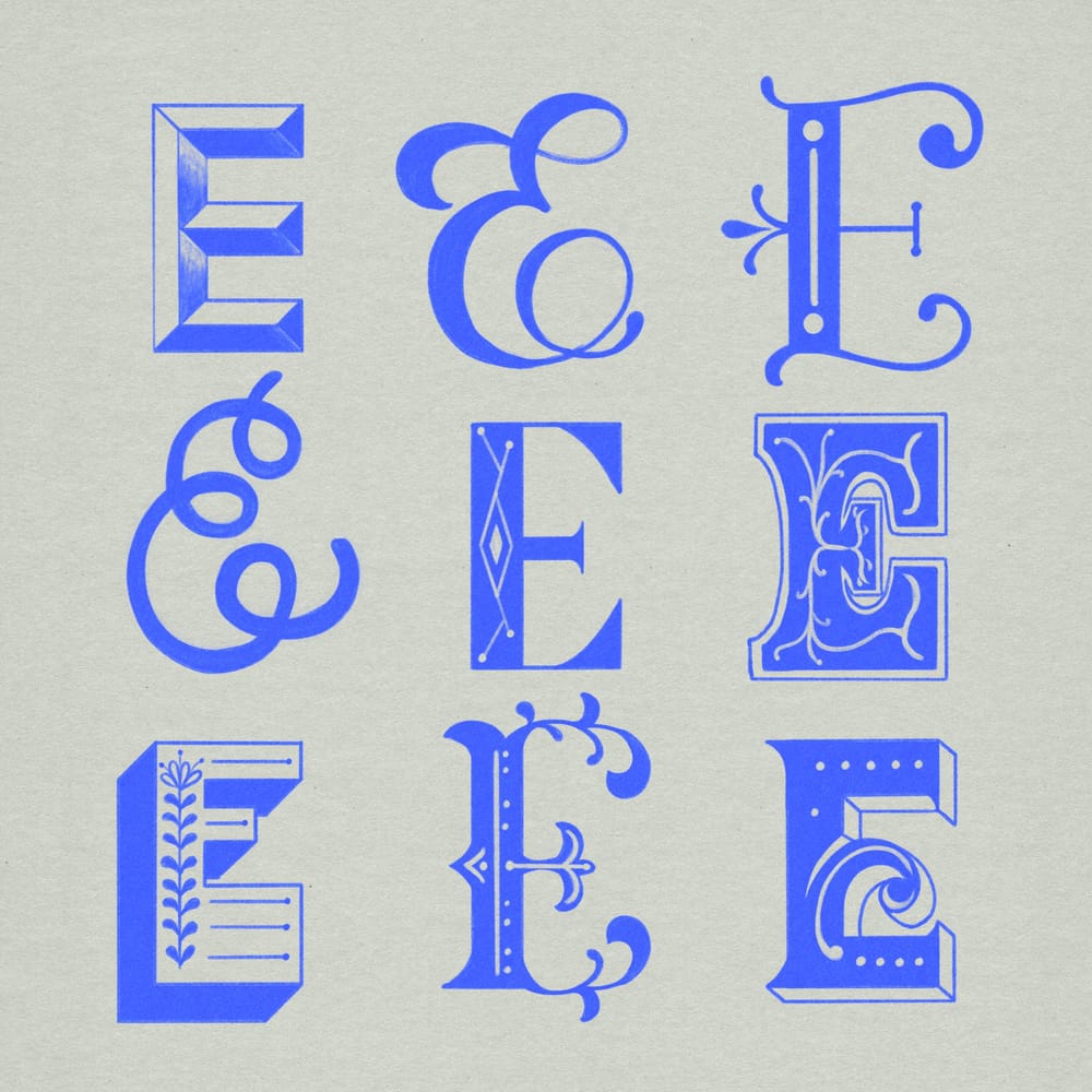 Lettering Style Variations (WIP) - image 5 - student project