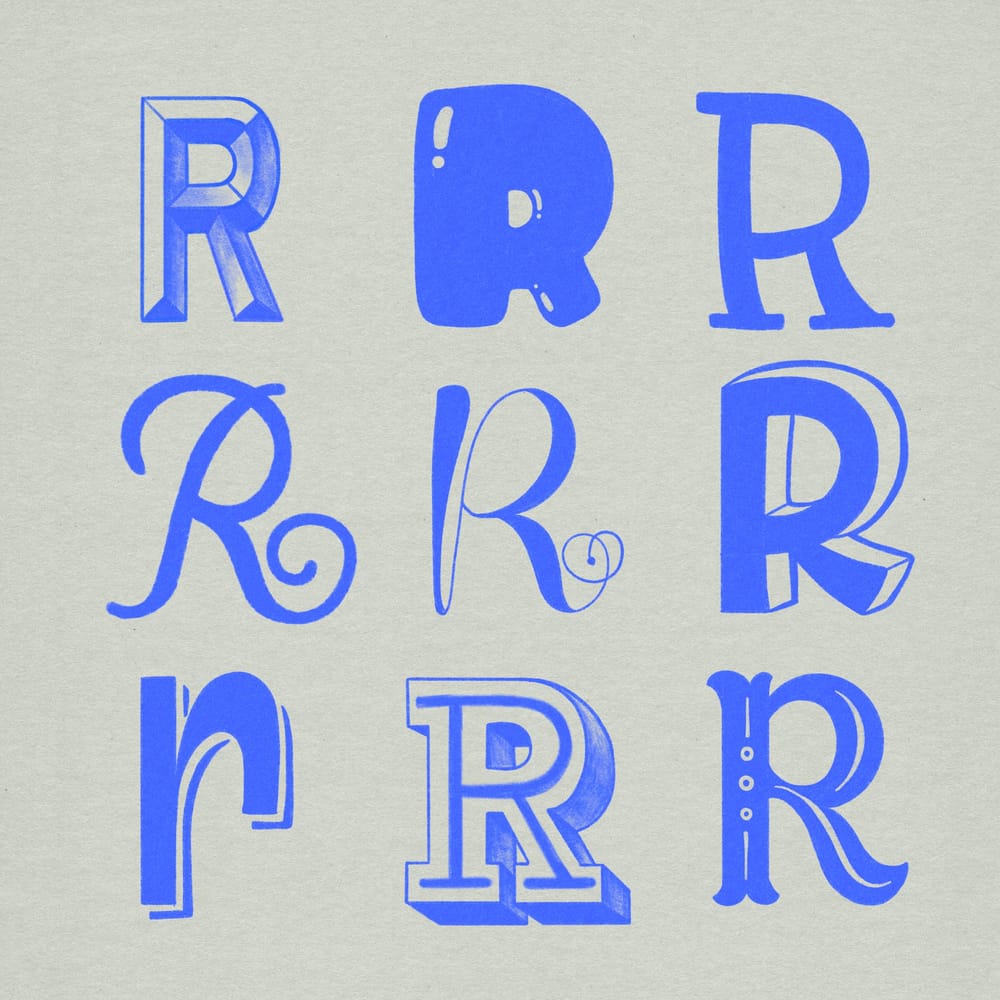 Lettering Style Variations (WIP) - image 18 - student project