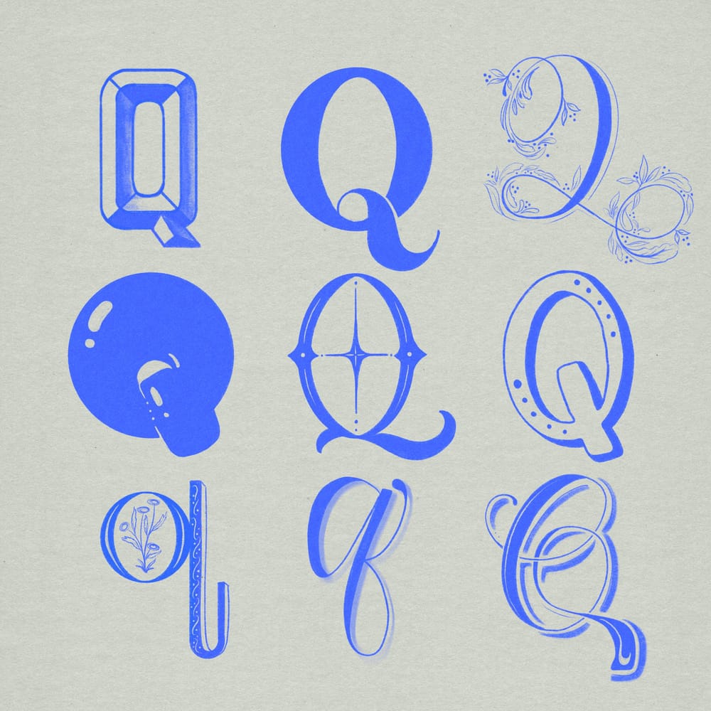 Lettering Style Variations (WIP) - image 17 - student project